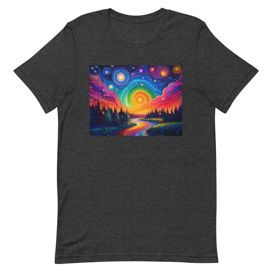 Rainbow World Non-gendered Unisex t-shirt