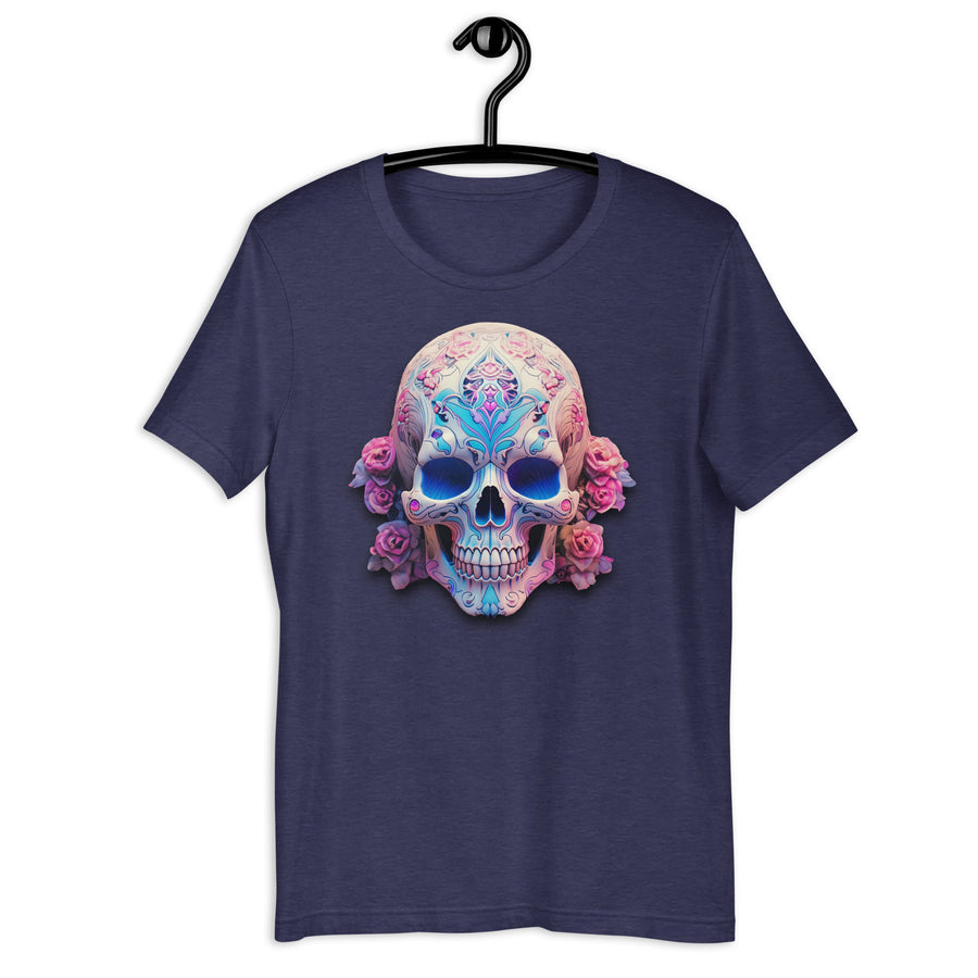 Trans Color Sugar Skull Unisex t-shirt