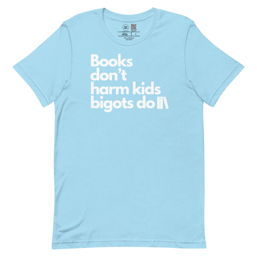 Books Don't Harm Block Classic T-Shirt