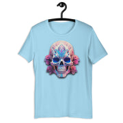 Trans Color Sugar Skull Unisex t-shirt