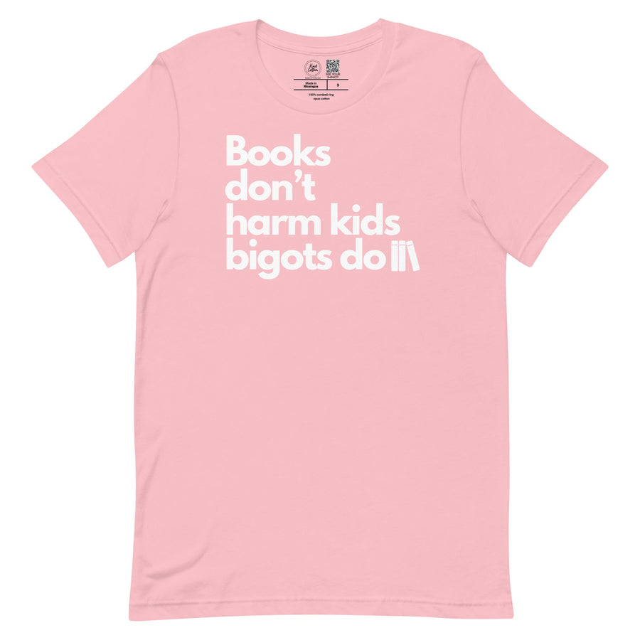 Books Don't Harm Block Classic T-Shirt