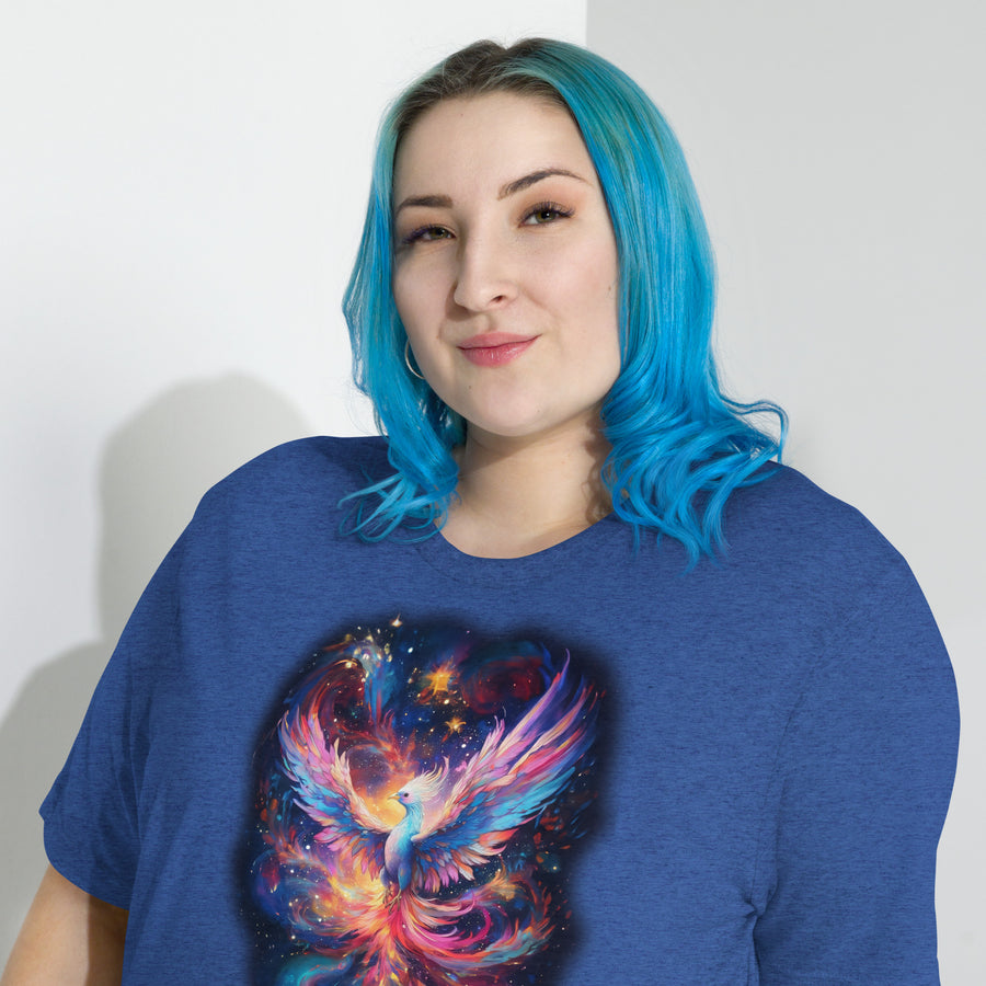 Pheonix Rising (Trans Colors) Short sleeve t-shirt