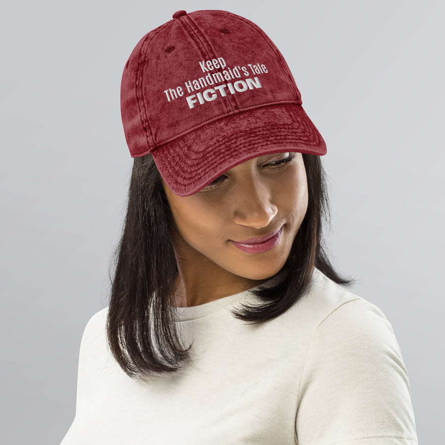 Keep The Handmaid's Tale FICTION Vintage Cotton Twill Cap