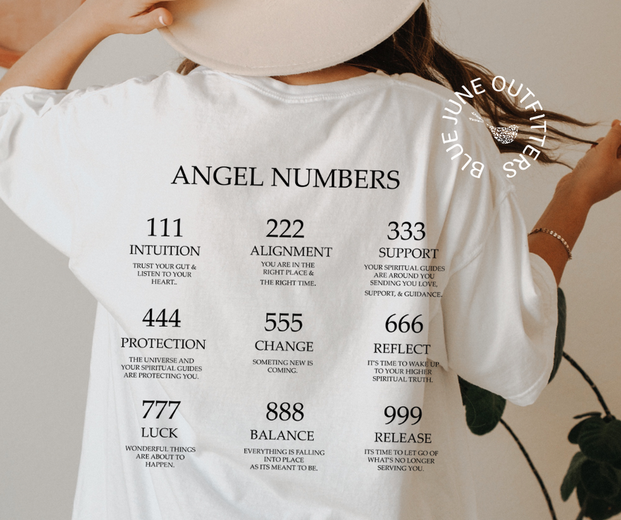 Angel Numbers Comfort Colors® Tee