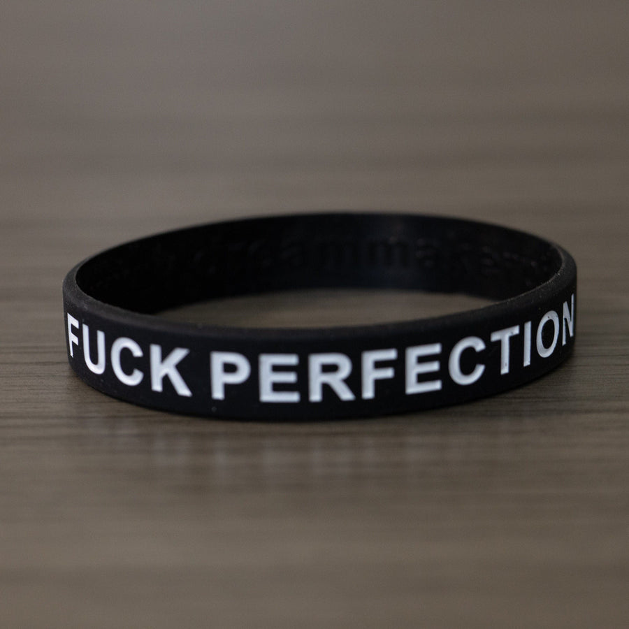Fuck Perfection Wristband – Durable Silicone Band With Bold Attitude Statement