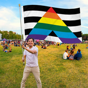 LGBTQ+ Ally Flag 3' x 5'