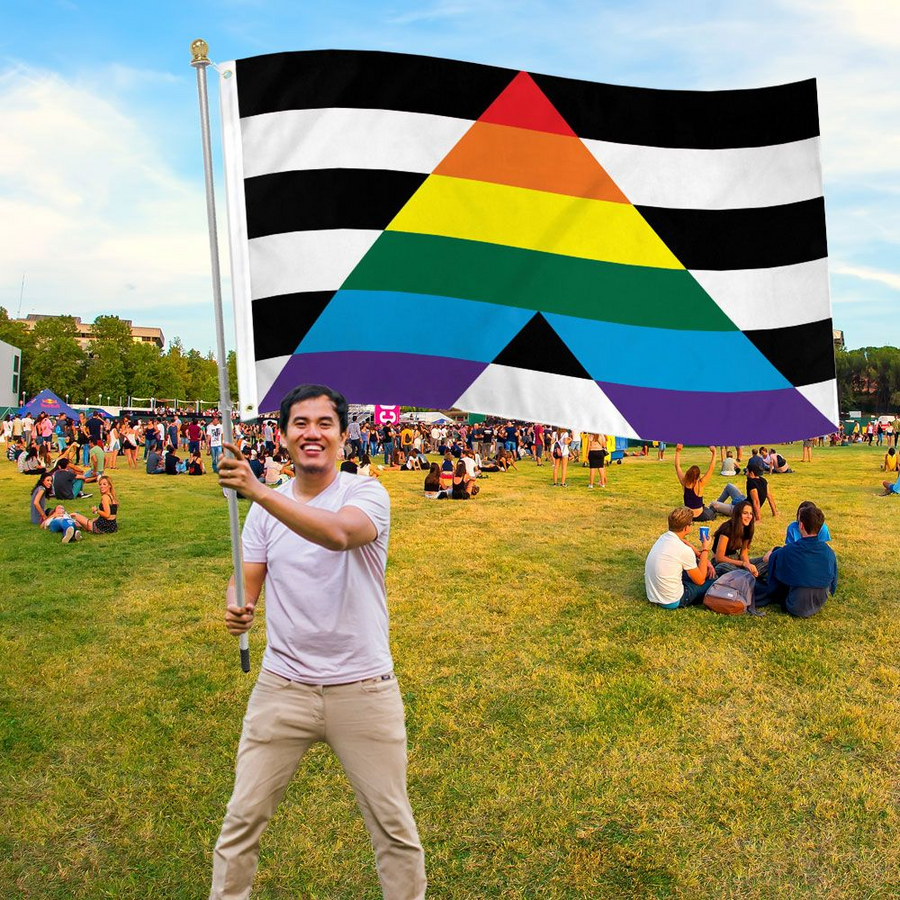 LGBTQ+ Ally Flag 3' x 5'