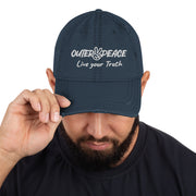 Outer Peace "Live Your Truth" Distressed Dad Hat