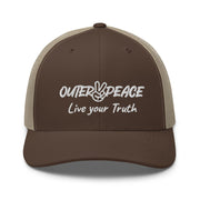 Outer Peace Live Your Truth Trucker Cap