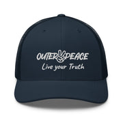 Outer Peace Live Your Truth Trucker Cap