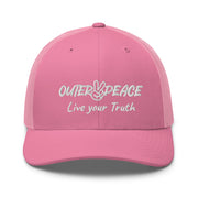 Outer Peace Live Your Truth Trucker Cap